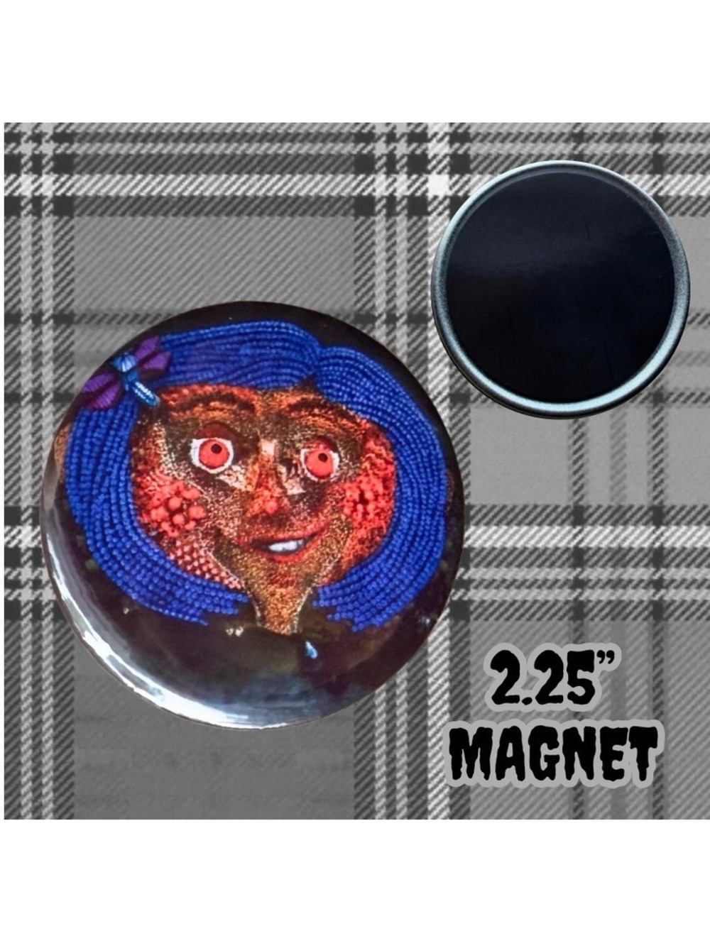 Coraline 2.25" Handmade Magnet